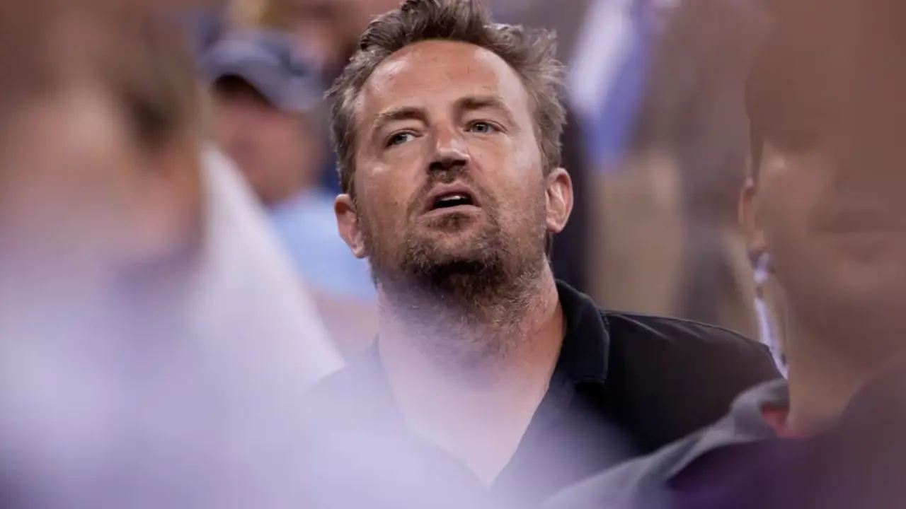 El actor Matthew Perry