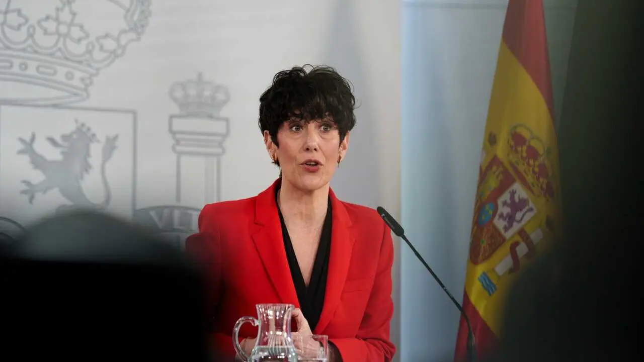 Archivo - La portavoz del Gobierno y ministra de Inclusi&oacute;n, Seguridad Social y Migraciones, Elma Saiz