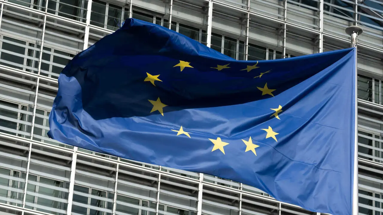 Archivo - Bandera de la UE