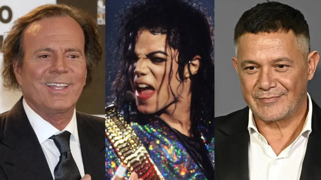 Rafael, Michael Jackson y Alejandro Sanz