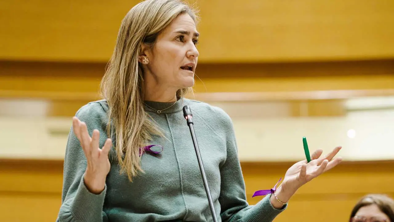 Archivo - La vicepresidenta tercera y ministra para la Transici&oacute;n Ecol&oacute;gica y Reto Demogr&aacute;fico, Sara Aagesen