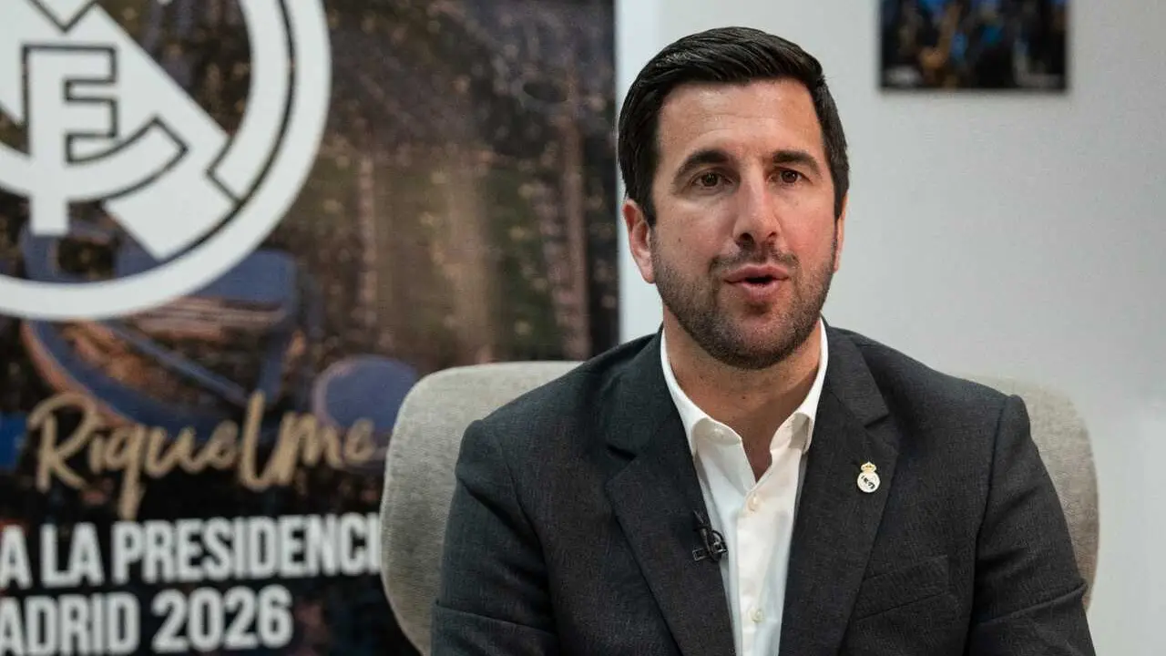 El empresario espa&ntilde;ol Enrique Riquelme, candidato a la presidencia del Real Madrid, en una entrevista a Europa Press.