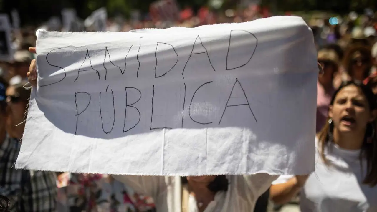 Archivo - Archivo.- Manifestaci&oacute;n por la Sanidad P&uacute;blica