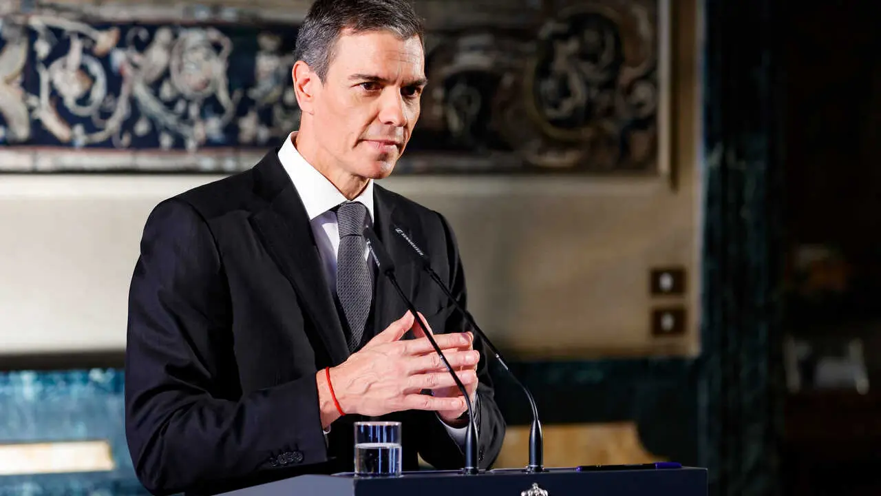 El presidente del Gobierno, Pedro S&aacute;nchez  