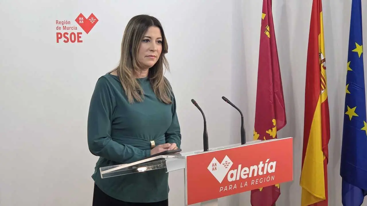 La portavoz del Partido Socialista de la Regi&oacute;n de Murcia, Isabel Gadea