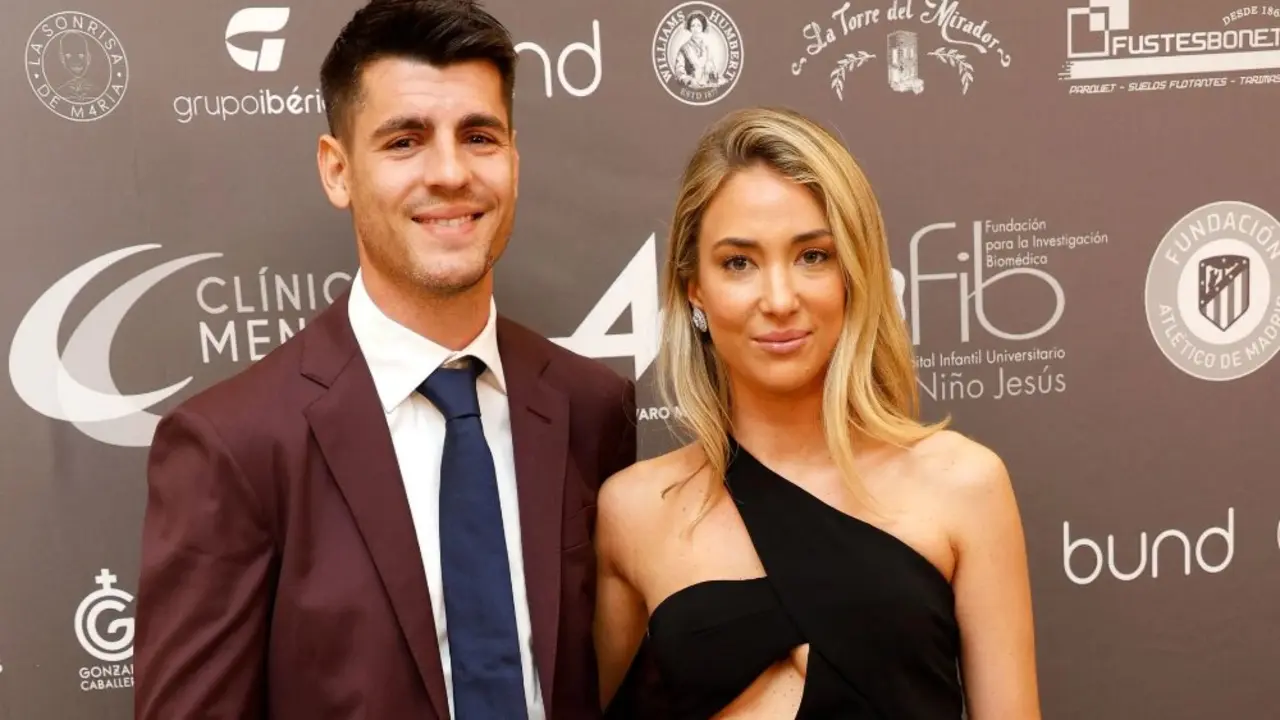 Morata y Alice Campello