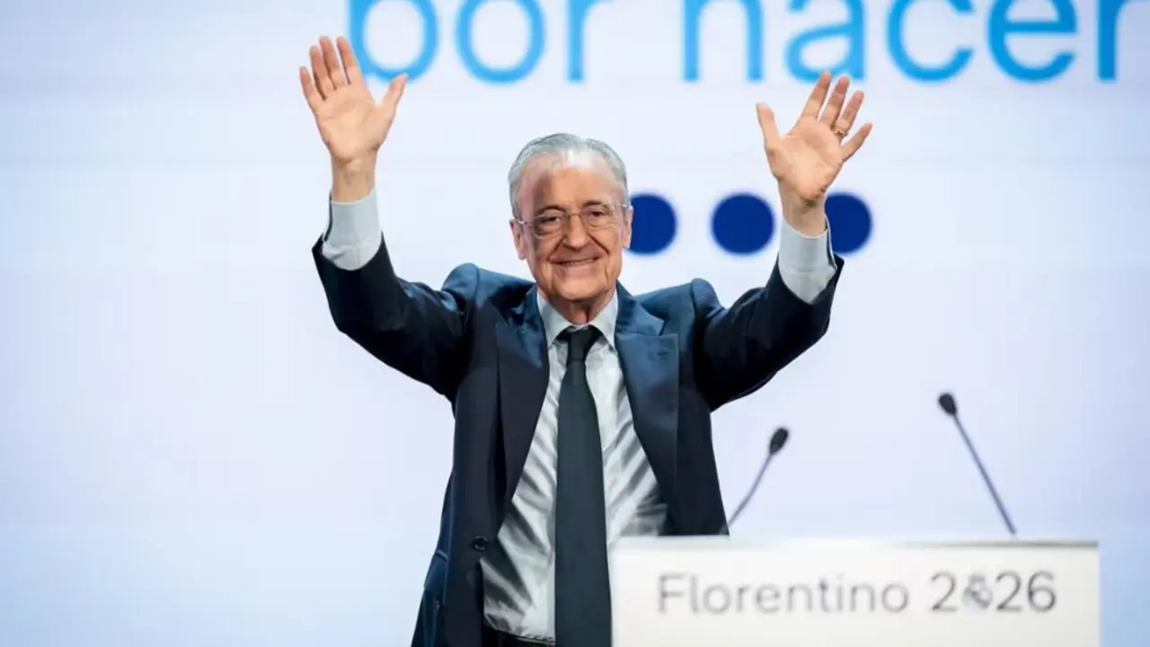 Florentino P&eacute;rez en su candidatura