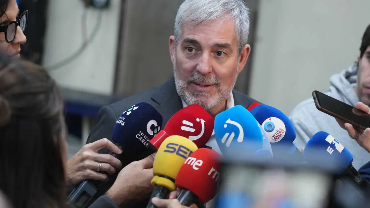 Archivo - El presidente de Canarias, Fernando Clavijo,