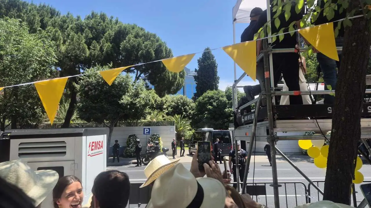 Le&oacute;n XIV descansa en la Nunciatura a su llegada a Madrid, a 6 de junio de 2026