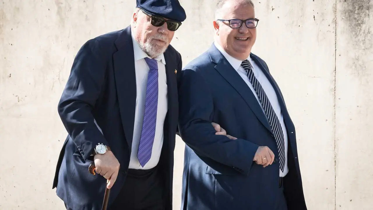 El excomisario Jos&eacute; Manuel Villarejo, a su llegada a la Audiencia Nacional, a 1 de junio de 2026, en San Fernando de Henares, Madrid (Espa&ntilde;a).