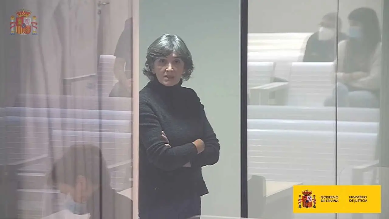 Archivo - Mar&iacute;a Soledad Iparraguirre en el juicio por su colaboraci&oacute;n en un atentado del 94 en Getxo.