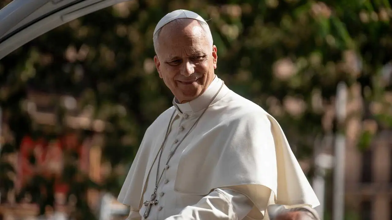 El Papa Le&oacute;n XIV llega en el Papam&oacute;vil al Movistar Arena, a 7 de junio de 2026, en Madrid (Espa&ntilde;a). 