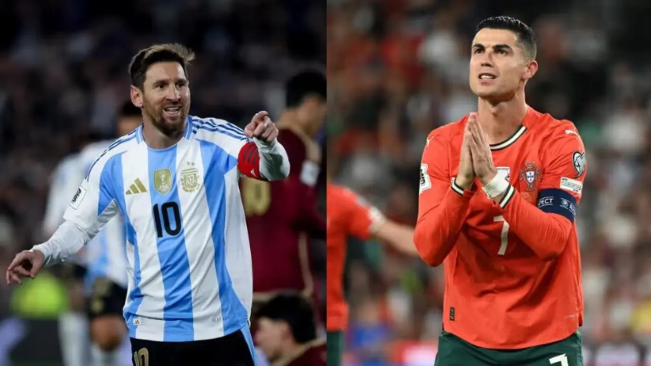 Messi y Cristiano