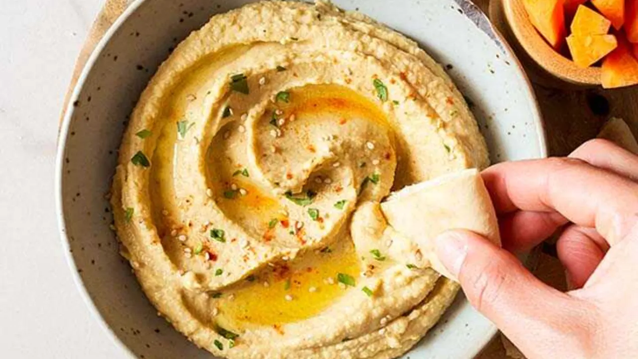 Humus de garbanzos