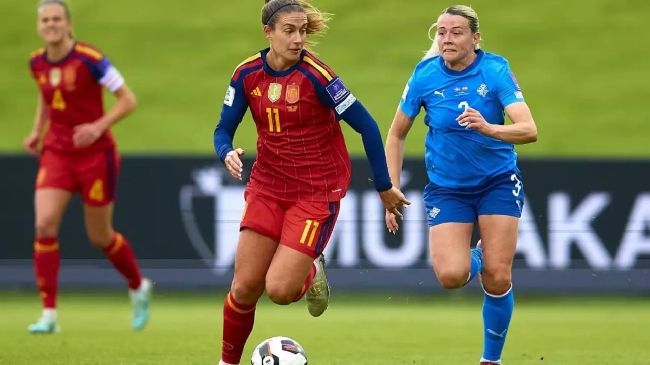Alexia Putellas con la selecci&oacute;n