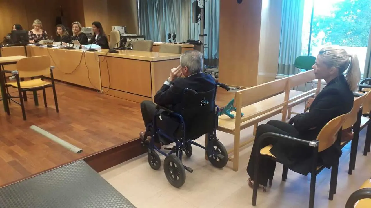 Archivo - Jos&eacute; Mar&iacute;a Aristrain durante el juicio en la Audiencia de Madrid