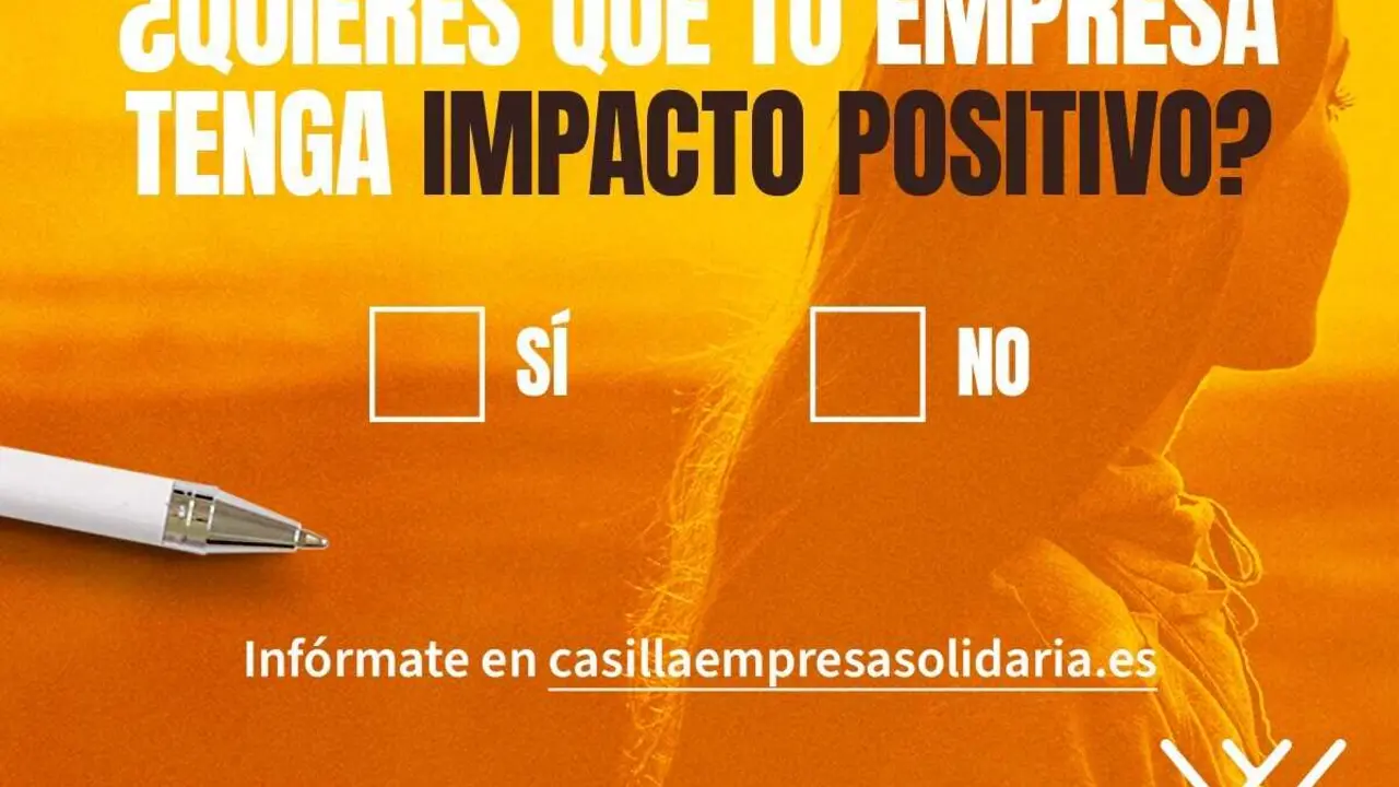 Archivo - Casilla Empresa Solidaria impulsada por la Plataforma del Tercer Sector