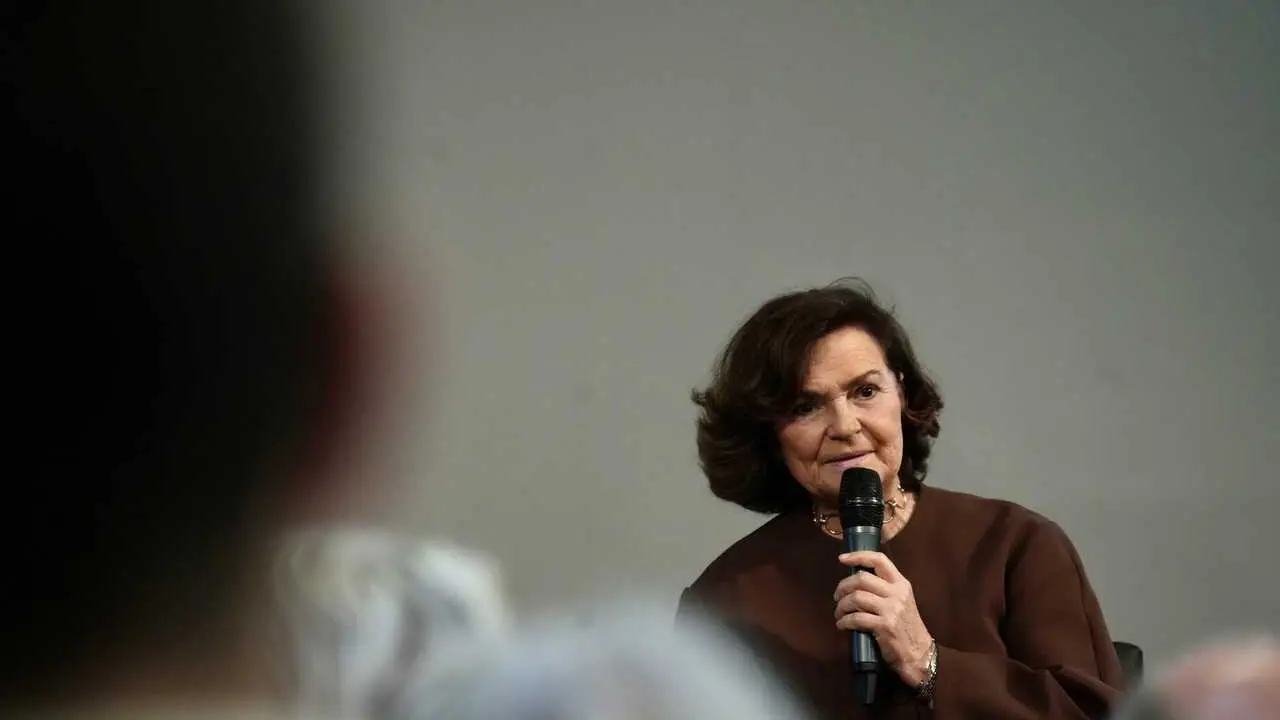 Archivo - La presidenta del Consejo de Estado, Carmen Calvo, en un acto.