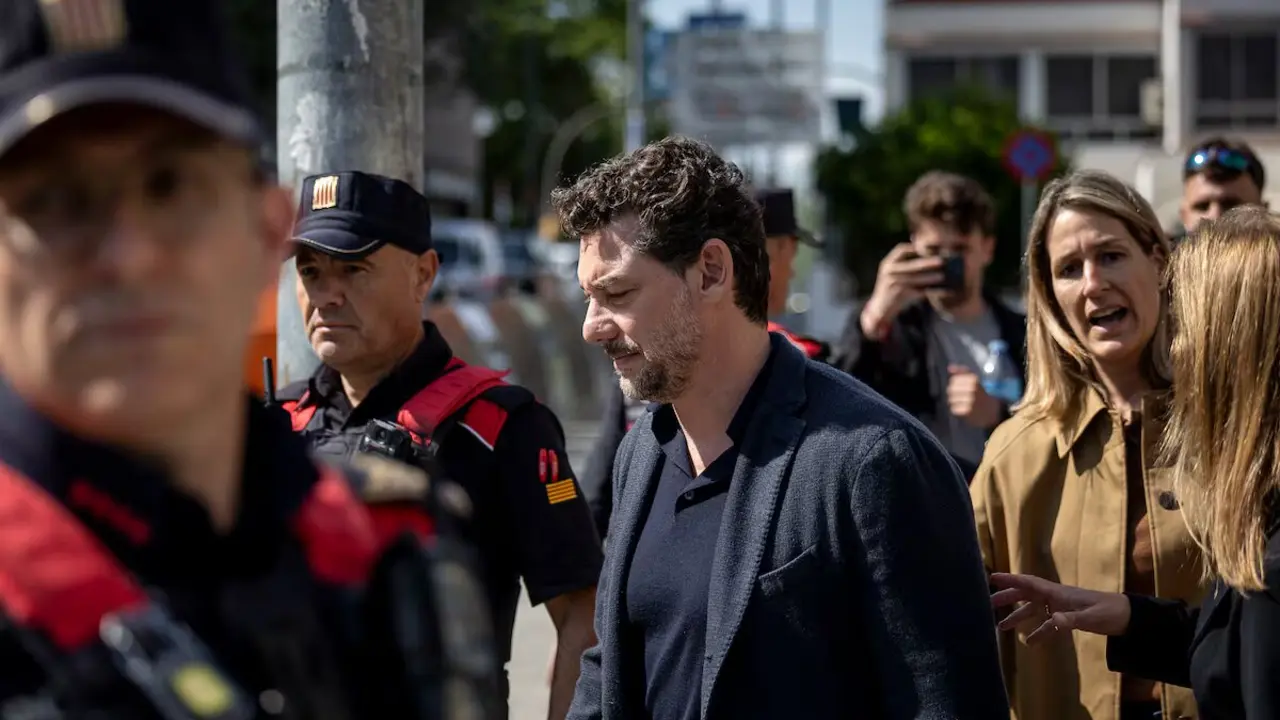 Jonathan Andic, a su llegada a los juzgados de Martorell.