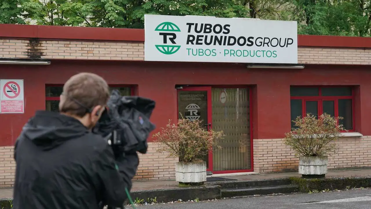 Exteriores de la sede de Tubos Reunidos, a 4 de junio de 2026, en Amurrio, &Aacute;lava, Pa&iacute;s Vasco (Espa&ntilde;a). 