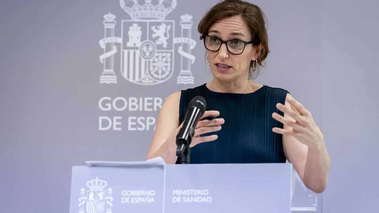 Imagen de archivo de la ministra de Sanidad, M&oacute;nica Garc&iacute;a.