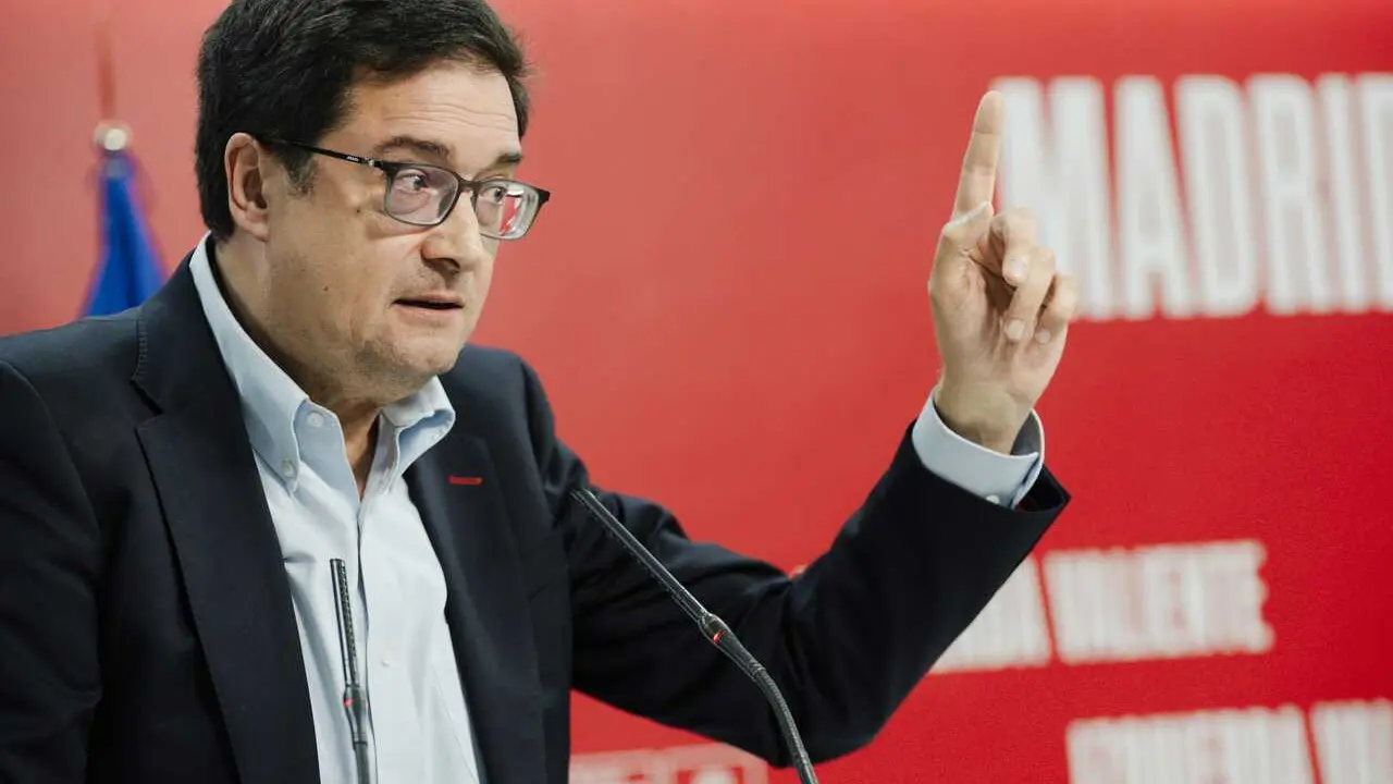 Archivo - El secretario general del PSOE-M, &Oacute;scar L&oacute;pez.