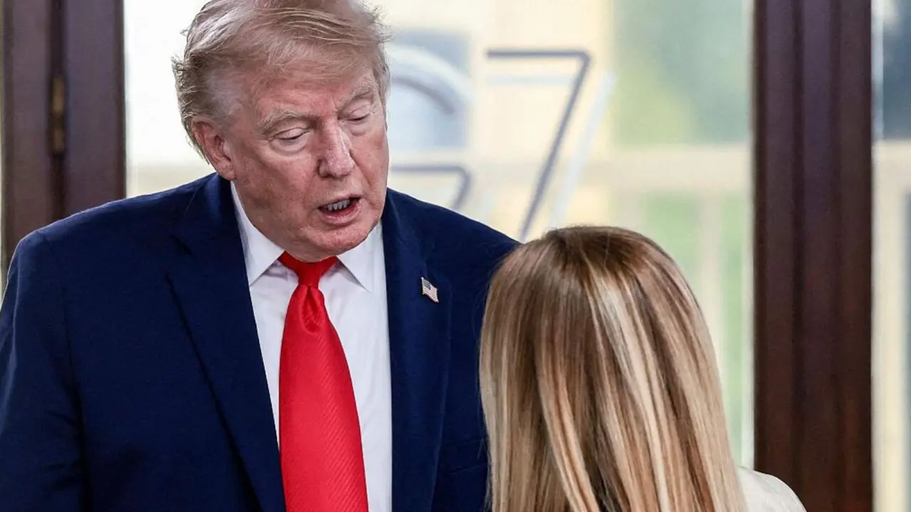 Trump y Meloni
