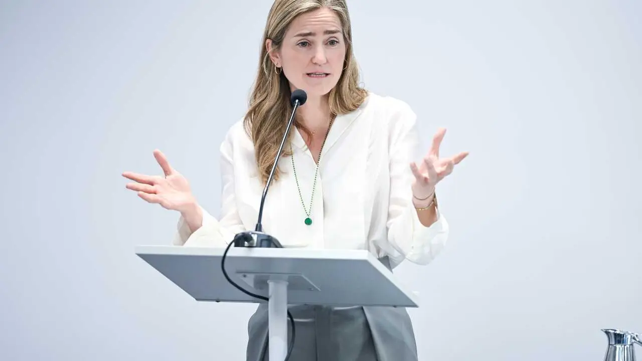 Archivo - La vicepresidenta tercera y ministra para la Transici&oacute;n Ecol&oacute;gica y el Reto Demogr&aacute;fico, Sara Aagesen, en una imagen de archivo.