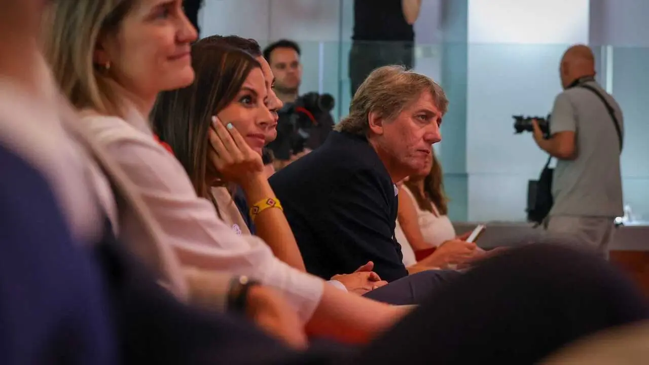 El secretario general de PSOE en Castilla y Le&oacute;n, Carlos Mart&iacute;nez, en el acto 'Justicia, voces y memoria: de la violencia sist&eacute;mica a la reparaci&oacute;n'.