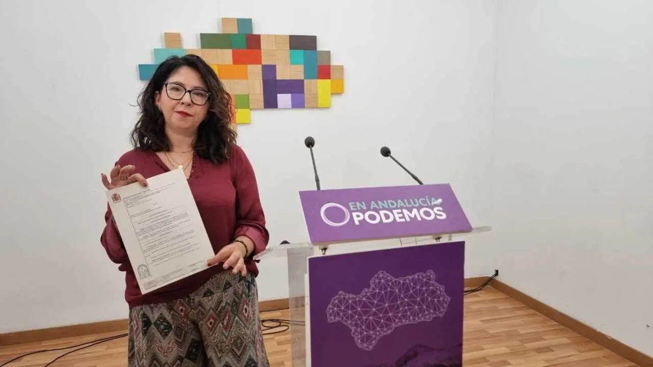 Archivo - La excoordinadora de Podemos Andaluc&iacute;a, Raquel Mart&iacute;nez.