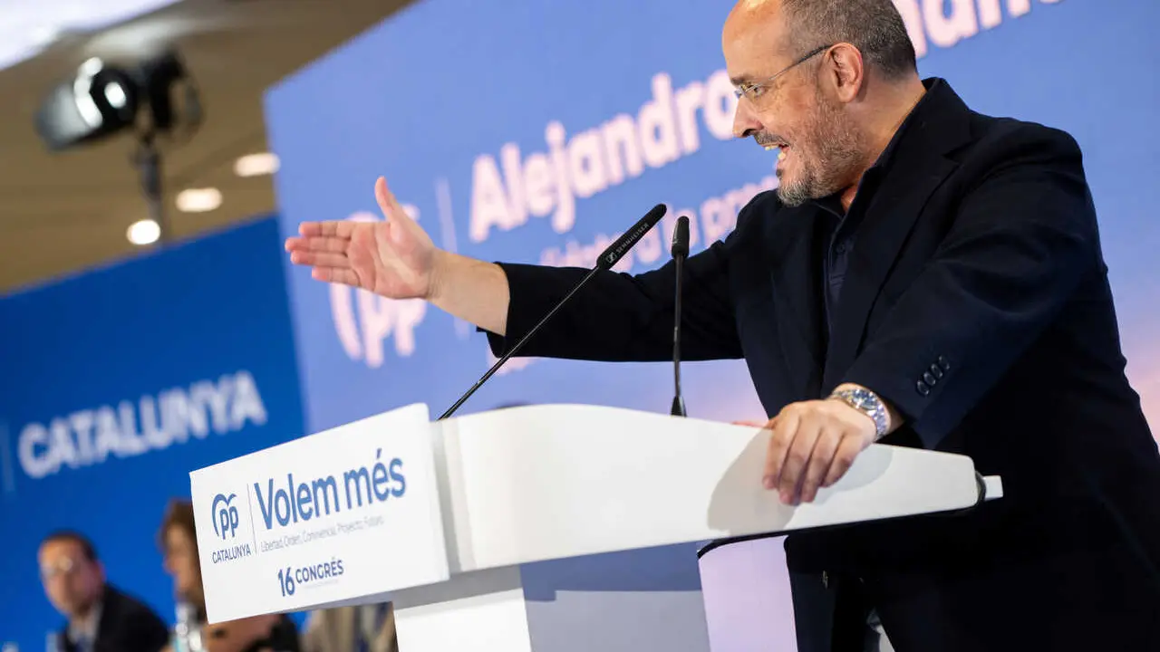 El presidente del PP de Catalunya, Alejandro Fern&aacute;ndez