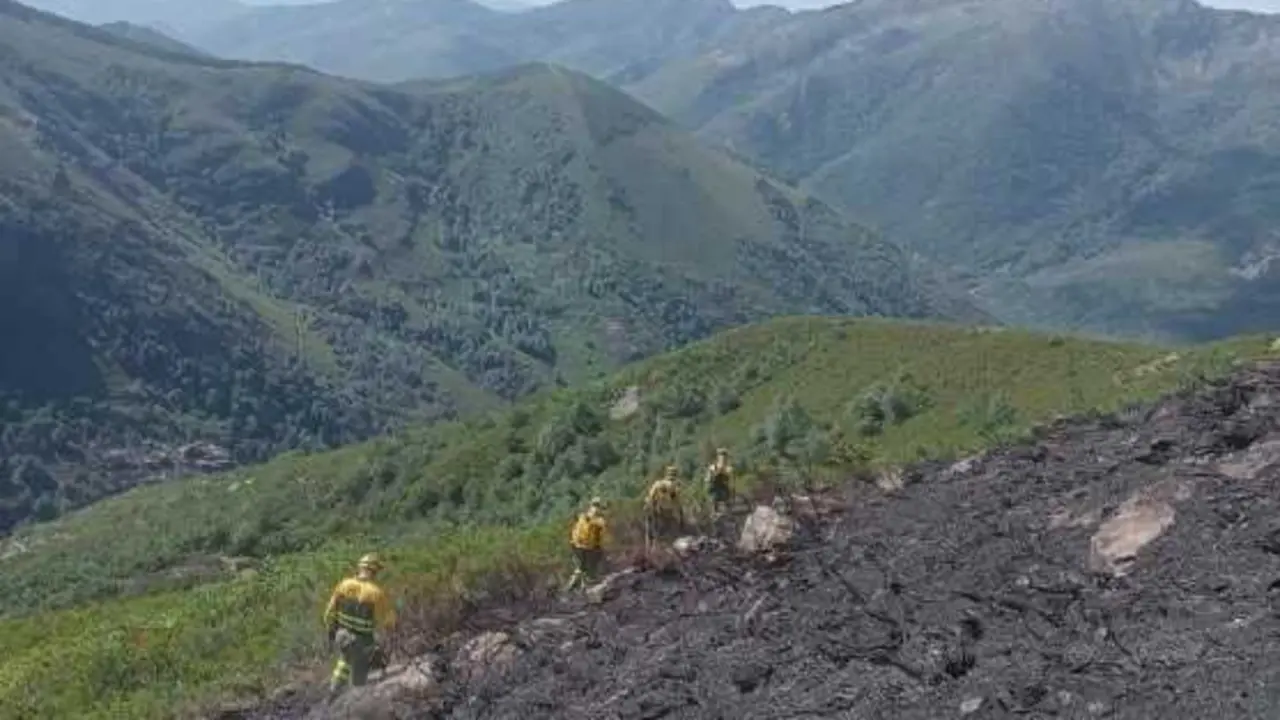 La evoluci&oacute;n de los incendios en Le&oacute;n es favorable tras la noche con dos fuegos en IGR 1, 9 activos y 6 estabilizados