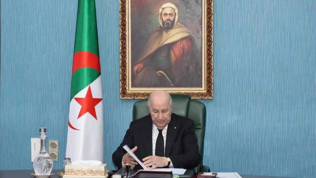 El presidente de Argelia, Abdelmayid Tebune (archivo)