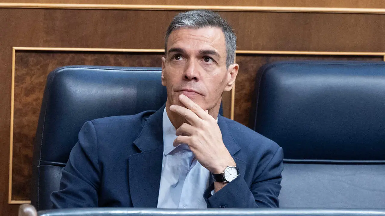 El presidente del Gobierno, Pedro S&aacute;nchez, durante una sesi&oacute;n plenaria en el Congreso de los Diputados, a 25 de junio de 2026, en Madrid (Espa&ntilde;a).