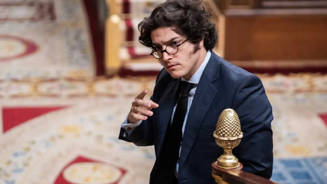 Archivo - El diputado de VOX Jos&eacute; Mar&iacute;a Figaredo durante una sesi&oacute;n plenaria.