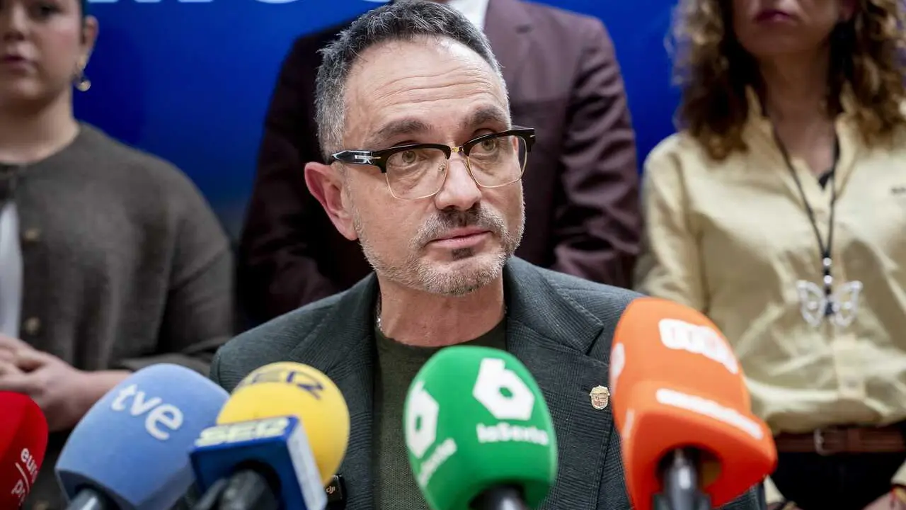 Archivo - El  alcalde de M&oacute;stoles, Manuel Bautista.