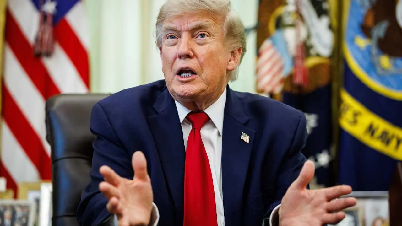El presidente de Estados Unidos, Donald Trump