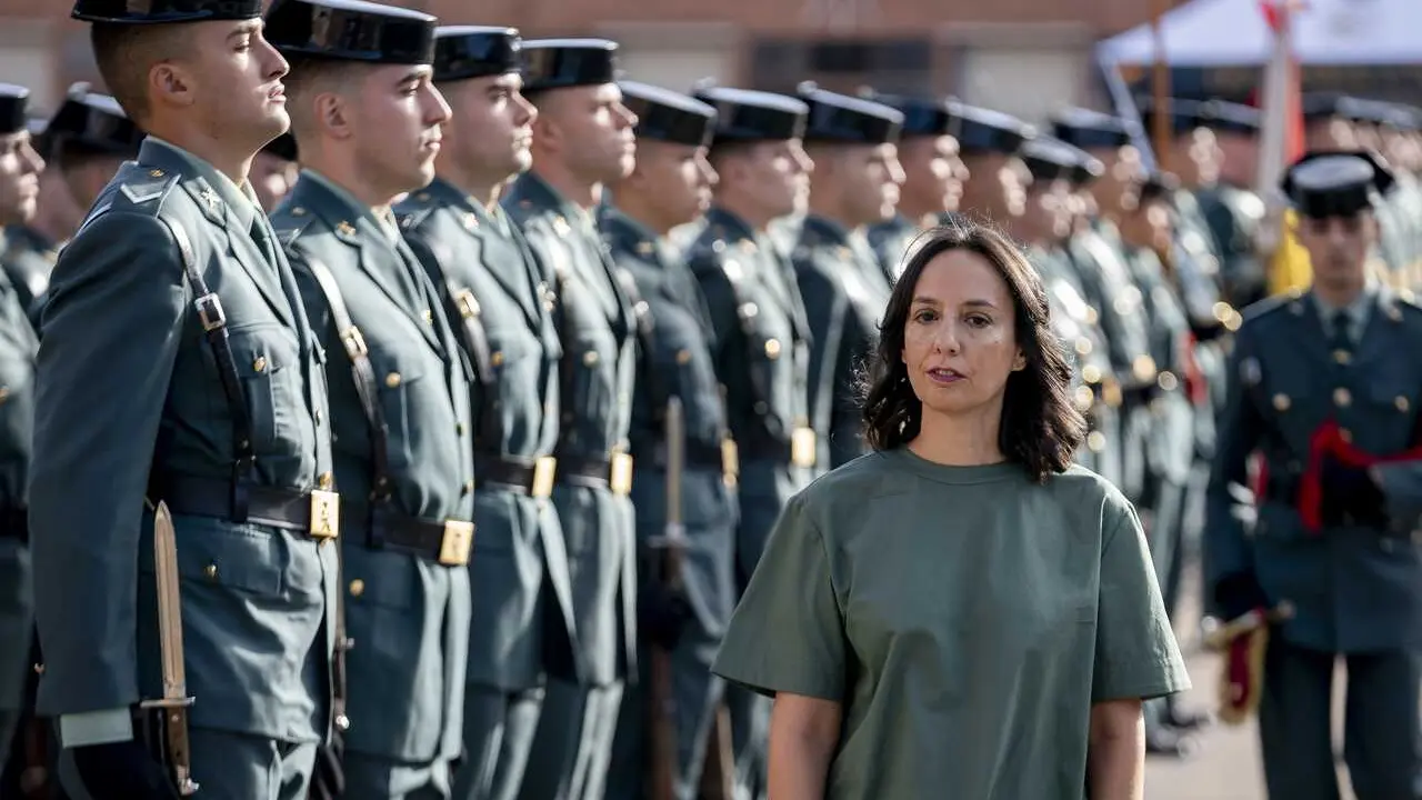 Archivo - La directora general de la Guardia Civil, Mercedes Gonz&aacute;lez, preside la entrega de diplomas de la 170&ordf; promoci&oacute;n de Guardias J&oacute;venes de Valdemoro