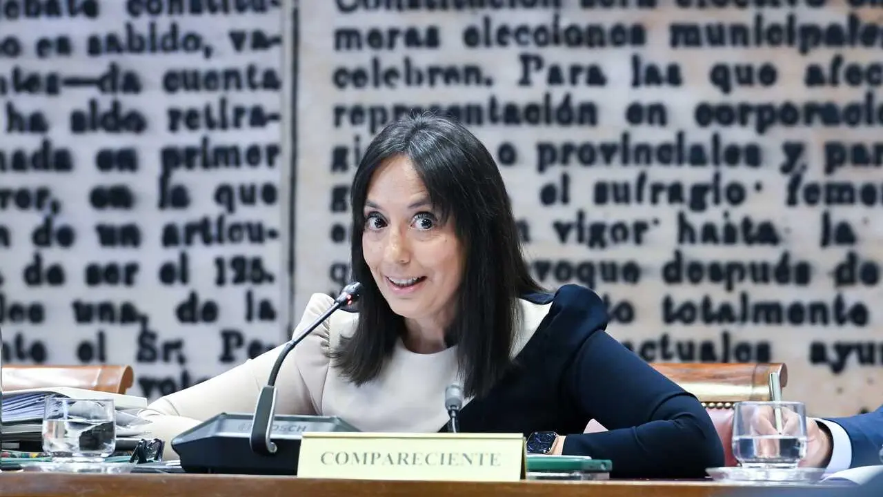 La directora general de la Guardia Civil, Mercedes Gonz&aacute;lez Fern&aacute;ndez, comparece ante la Comisi&oacute;n de Interior, en el Senado, a 16 de junio de 2026, en Madrid (Espa&ntilde;a). 