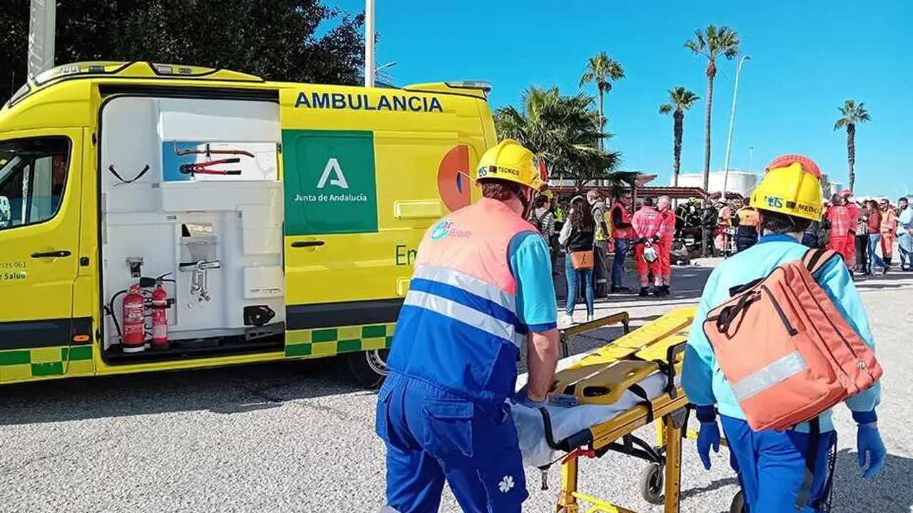 Archivo - Ambulancia del 061.