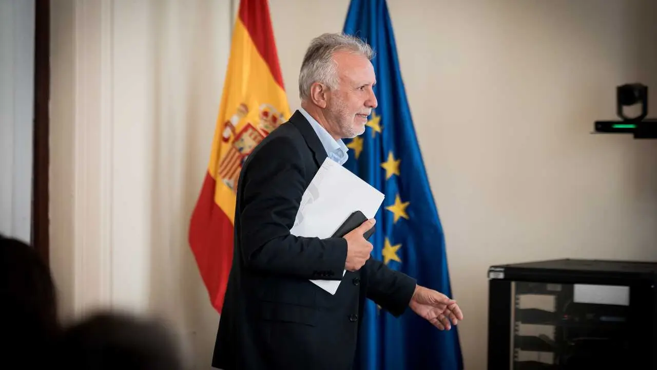 El ministro de Pol&iacute;tica Territorial y Memoria Democr&aacute;tica, &Aacute;ngel V&iacute;ctor Torres.