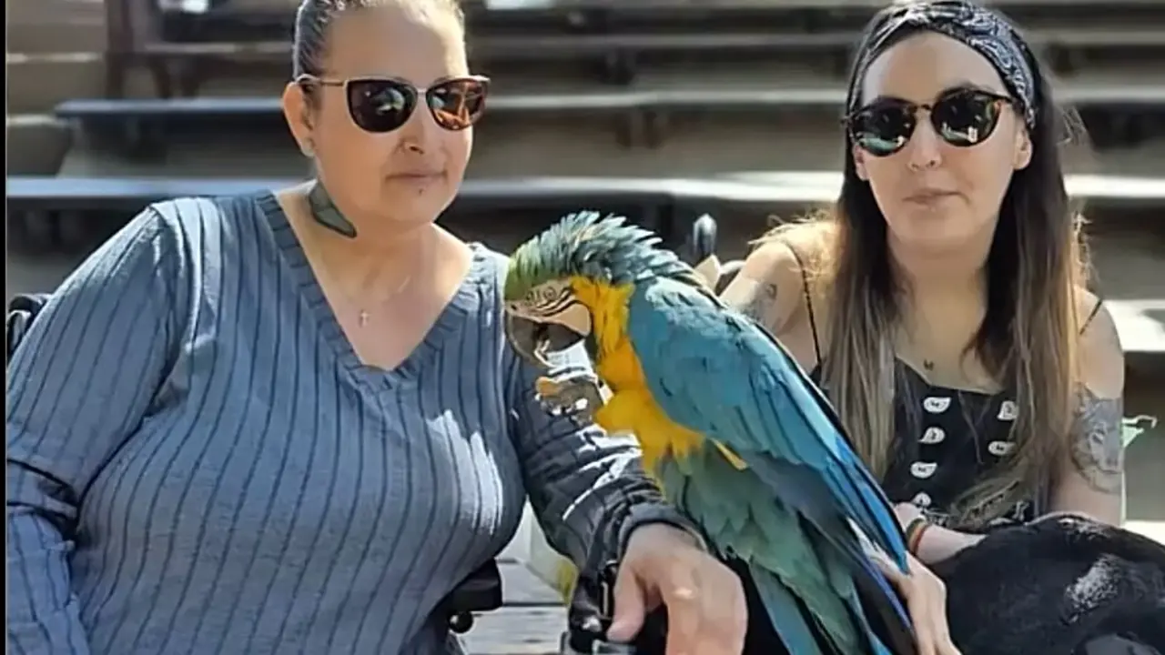 Virginia y Alida
