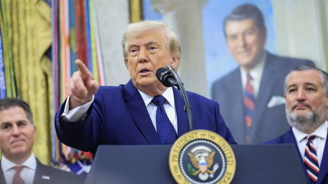 El presidente de Estados Unidos, Donald Trump