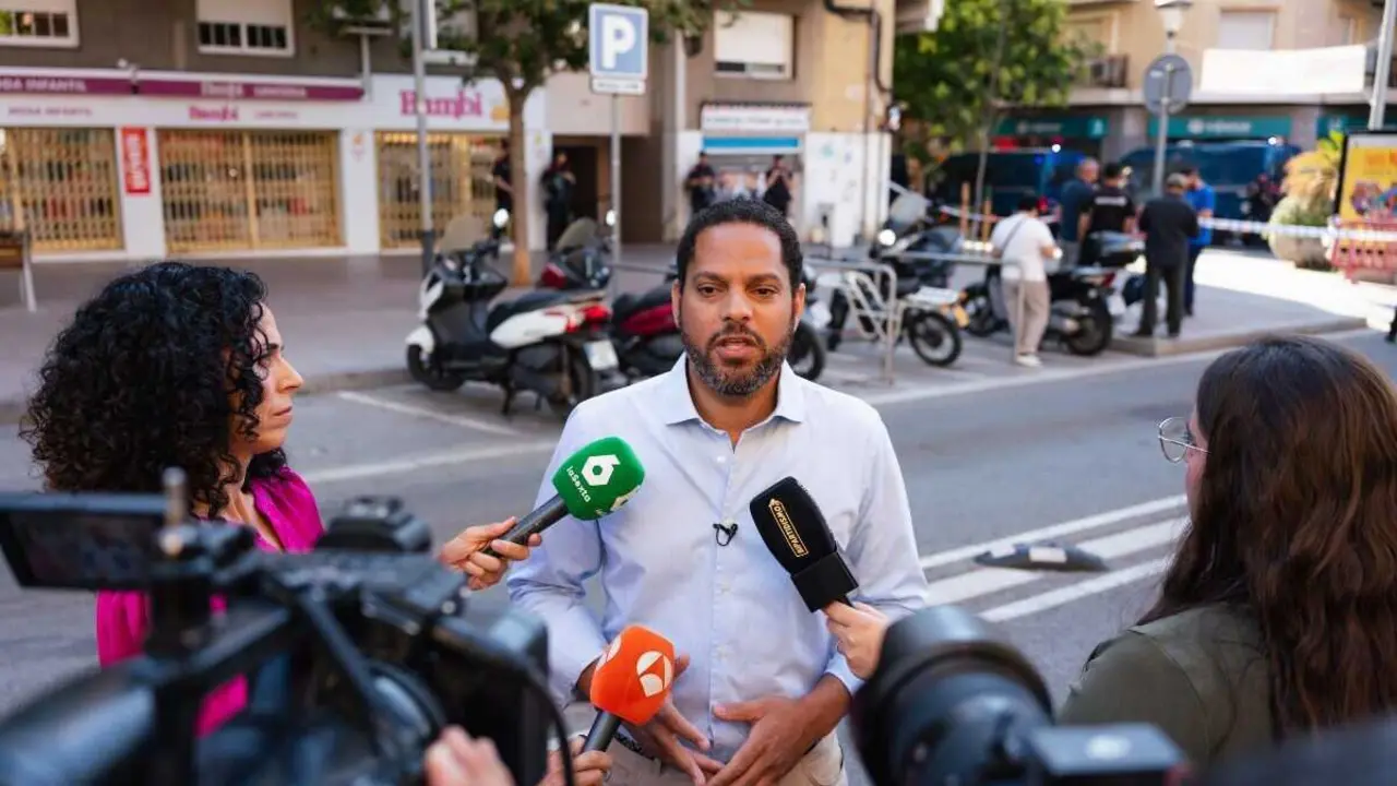 El secretario general de Vox y l&iacute;der del partido en Catalunya, Ignacio Garriga