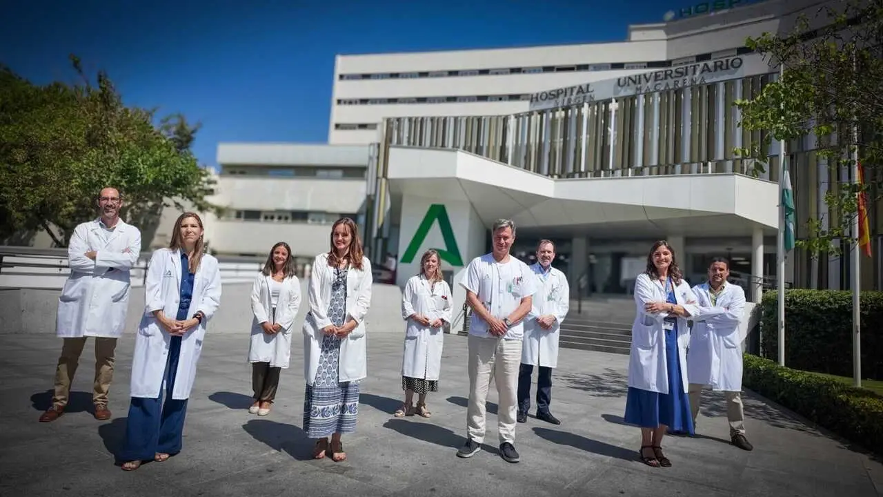 Equipo del Servicio de Enfermedades Infecciosas responsables de la investigaci&oacute;n