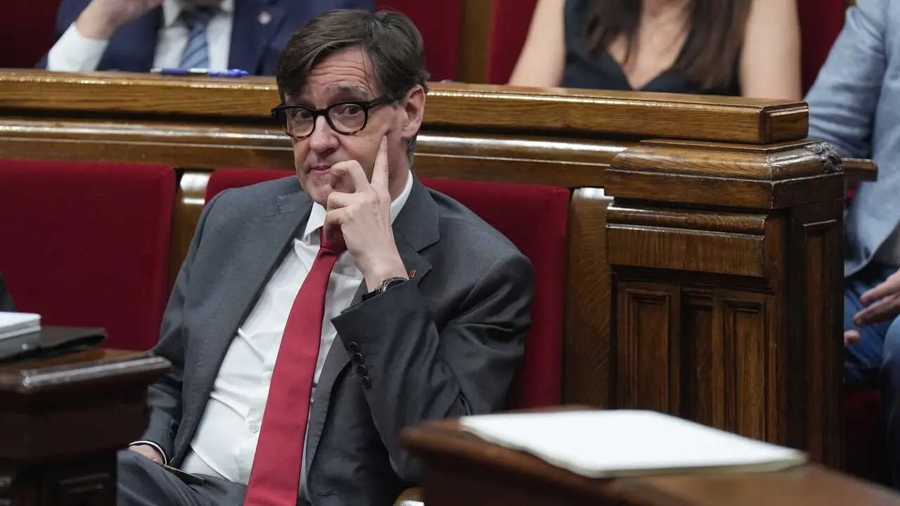 Archivo - El presidente de la Generalitat, Salvador Illa