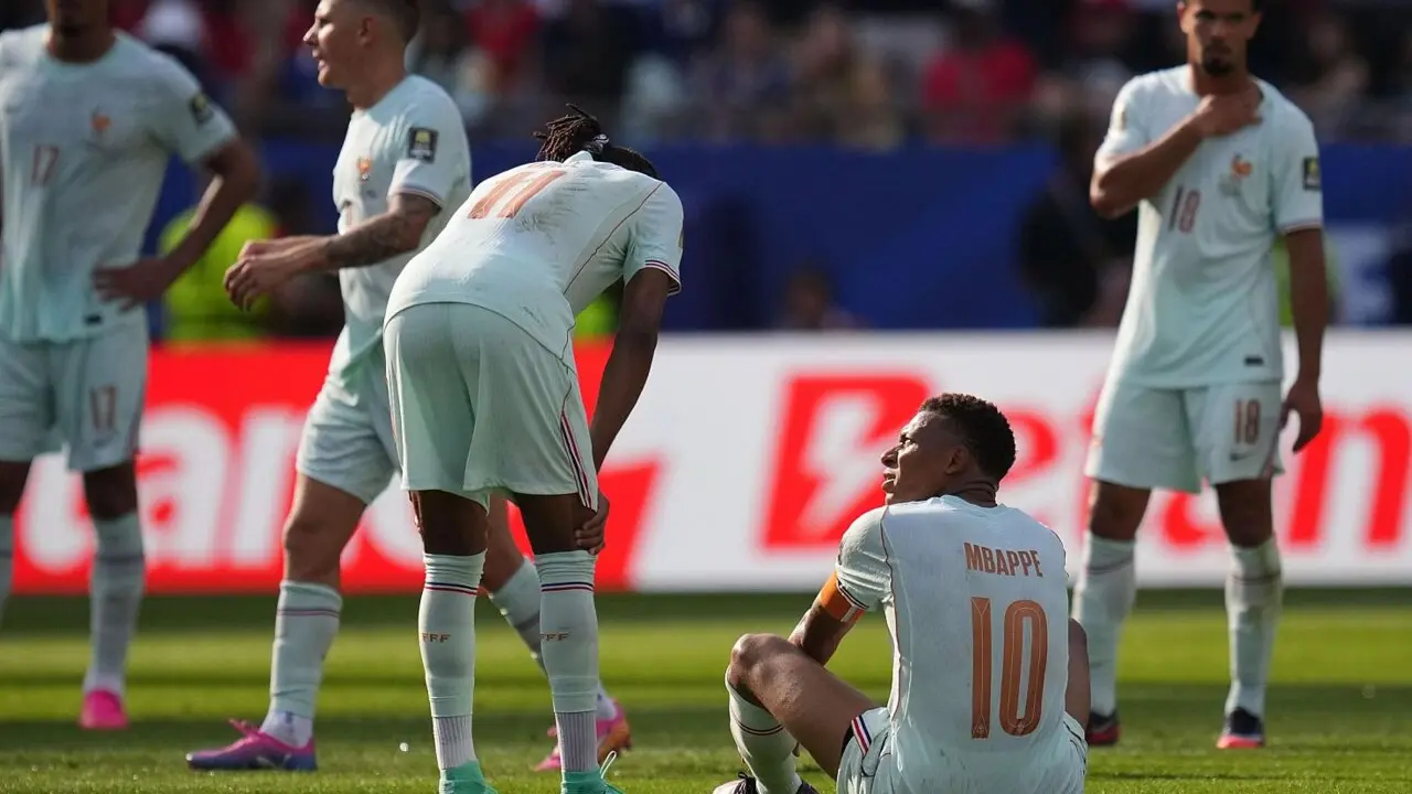 Sustituci&oacute;n de Kylian Mbapp&eacute; | Francia - Marruecos | Mundial 2026