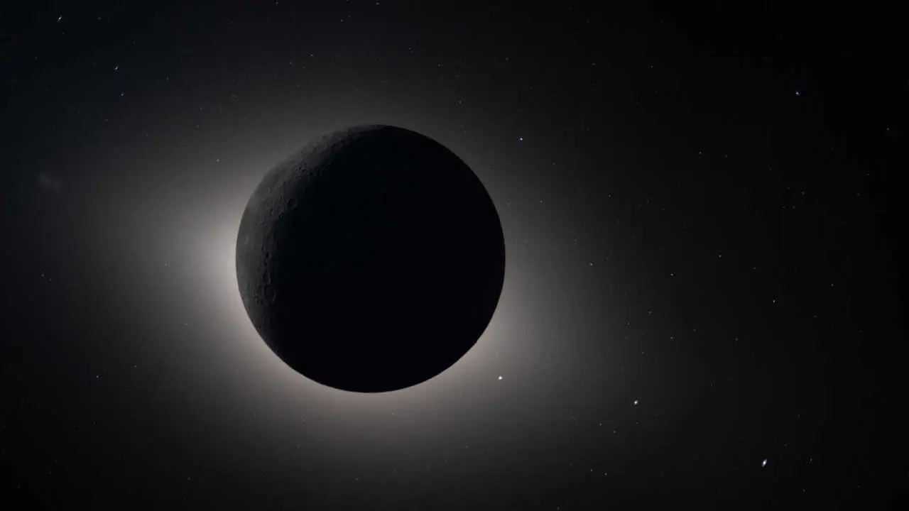 Archivo - La Luna eclipsa totalmente el Sol en una imagen captada por la nave espacial Orion durante la misi&oacute;n Artemis II, 