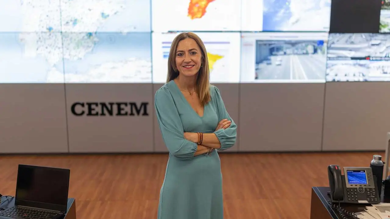 La secretaria general de Protecci&oacute;n Civil y Emergencias, Virginia Barcones Sanz, durante una entrevista para Europa Press, a 6 de julio de 2026, en Madrid (Espa&ntilde;a).