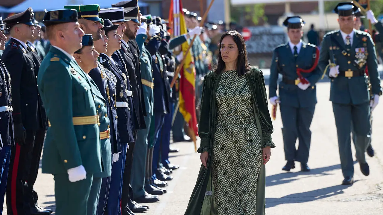Archivo - La directora general de la Guardia Civil, Mercedes Gonz&aacute;lez